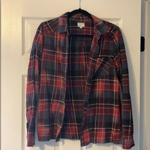 RVCA flannel shirt.